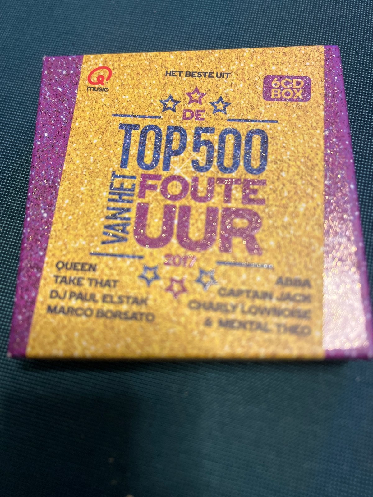 Het Beste Uit De Top 500 Foute Uur 2017 - 6CD Box, Ophalen of Verzenden, Gebruikt, Pop, Boxset