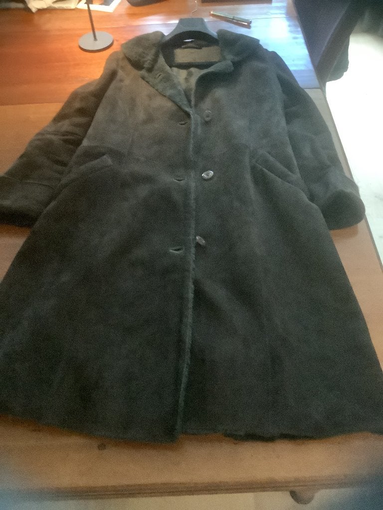 Lammy jas dames, Ophalen of Verzenden, Zo goed als nieuw, Maat 38/40 (M), Bruin