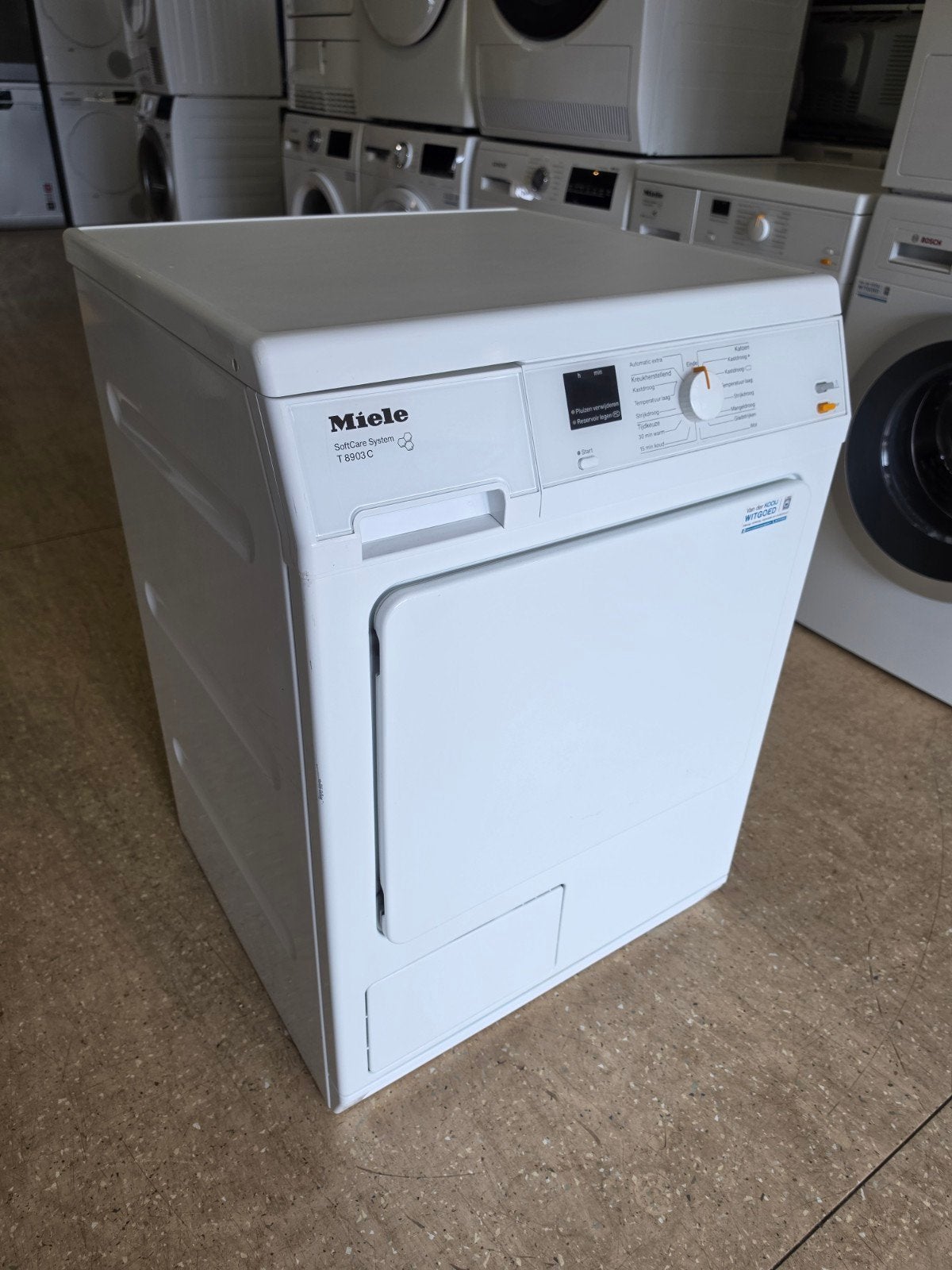 Miele T 8903 C Softcare condensdroger | 7 kilo | Garantie ✅️, Ophalen, Jirnsum, 6 tot 8 kg, Anti-kreukfase