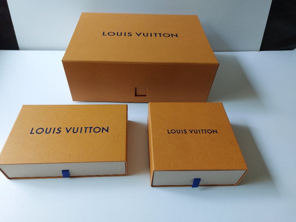 3 originele Louis Vuitton dozen, Doe-het-zelf en Verbouw, Doos, 50 tot 75 cm, Ophalen of Verzenden, Minder dan 40 cm