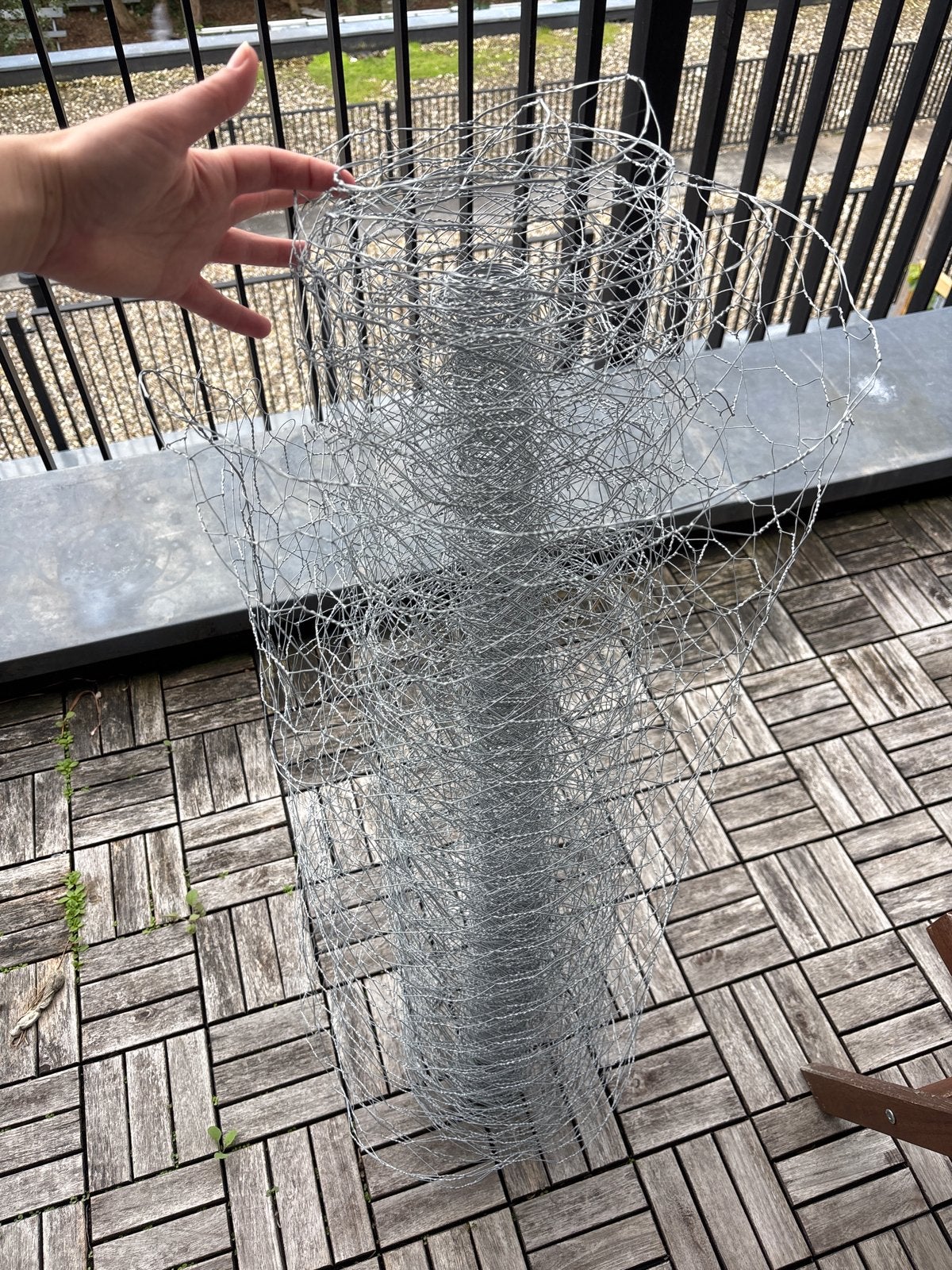 Kippengaas / Gaasrol - Zo goed als nieuw, Tuin en Terras, Ophalen of Verzenden, Zo goed als nieuw, 10 tot 20 meter, Gaas