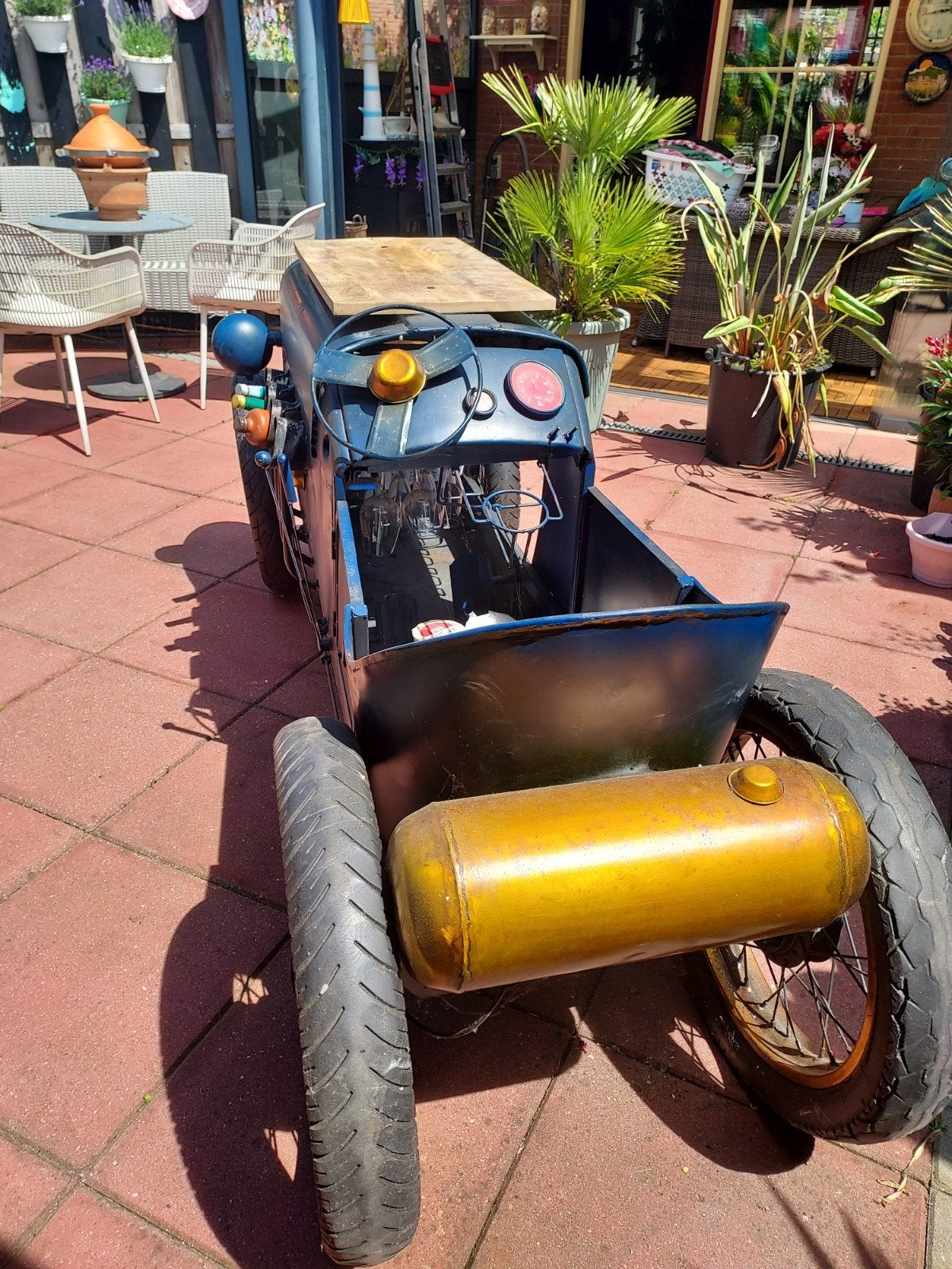 Unieke Tractor Bar - Eyecatcher voor Huis of Tuin, Ophalen, Gebruikt