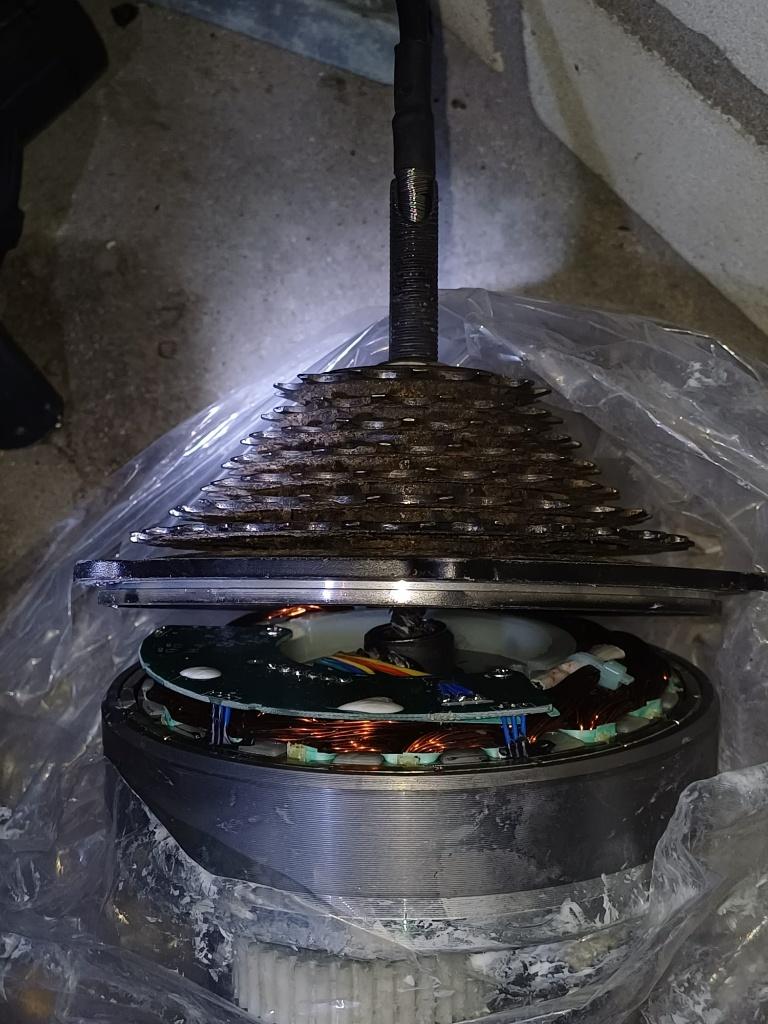 ebike motor Opknapper / Revisie 250 watt  Error E36, Ophalen of Verzenden, Gebruikt, Overige merken