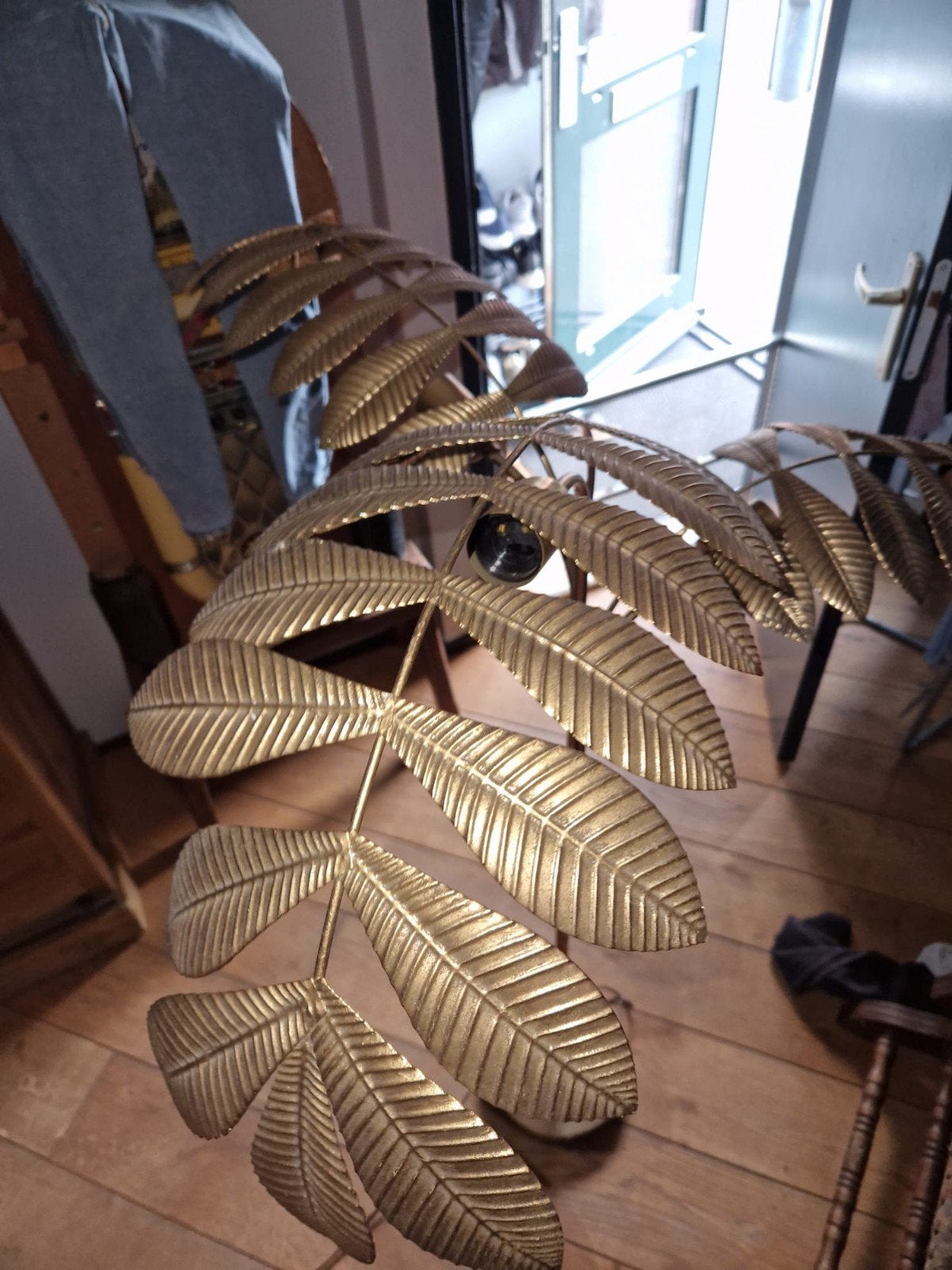 gouwe lamp, Ophalen, Gebruikt