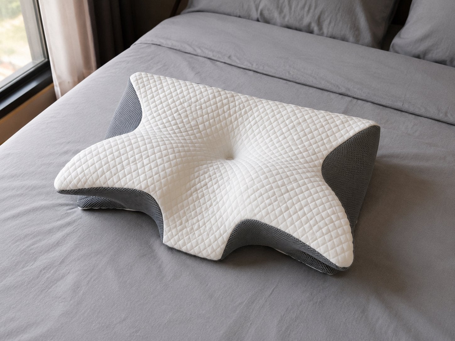 Ergonomisch Vlinderkussen - Comfort en Steun, Hoofdkussen, Nieuw, Overige vormen, Meerkleurig