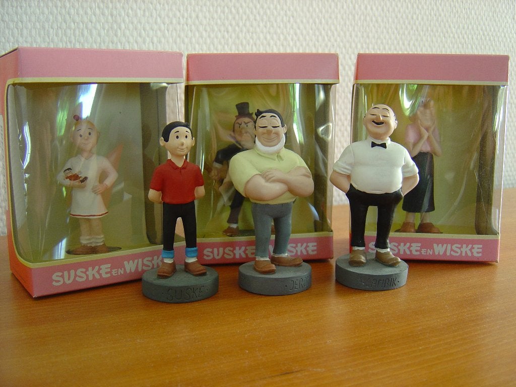 stripfiguren Suske en Wiske, Verzamelen, Ophalen of Verzenden, Suske en Wiske, Zo goed als nieuw, Boek of Spel