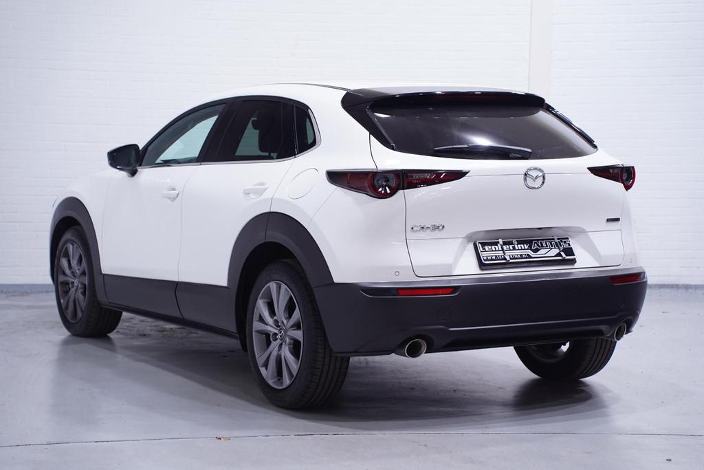 Mazda CX-30 2.0 e-SkyActiv-X M Hybrid Sportive Clima Navi Ca, 1998 cc, Stof, Gebruikt, Wit
