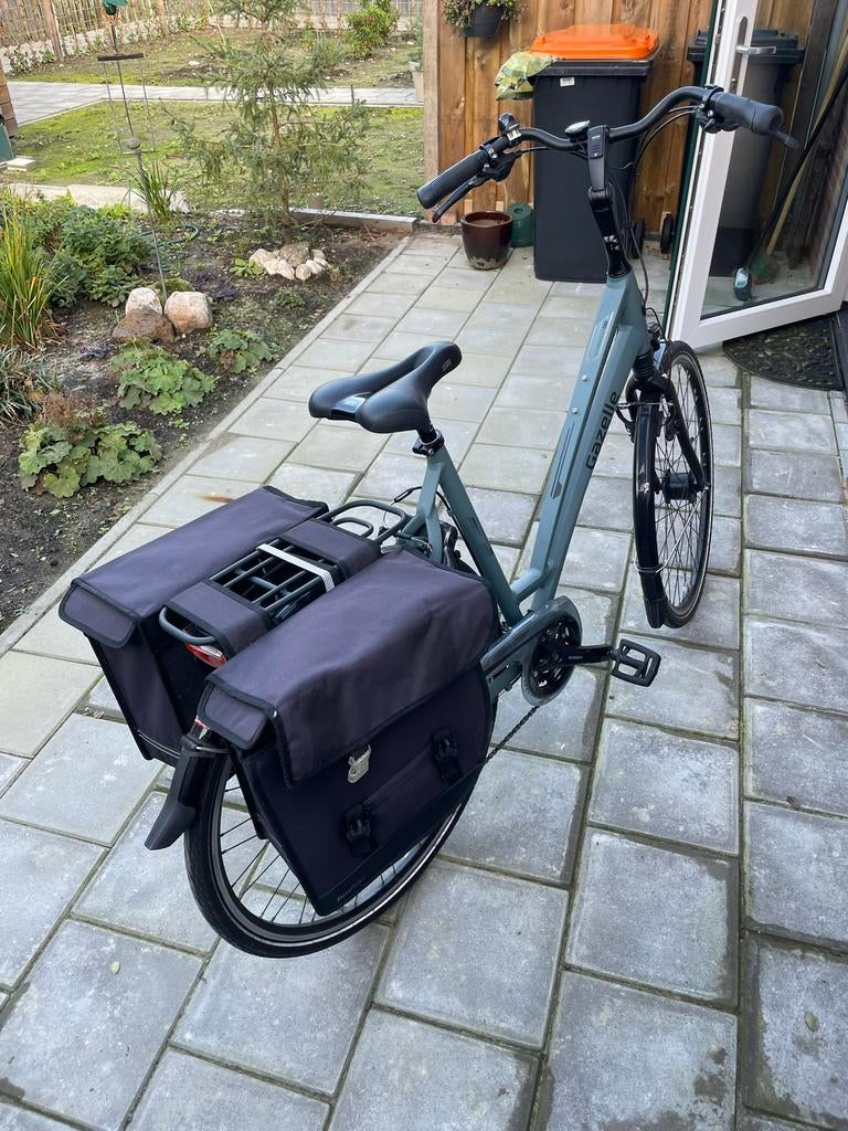Gazelle Chamonix T27 / stadshybride / damesfiets, Ophalen, Velgrem, Versnellingen, 56 cm of meer