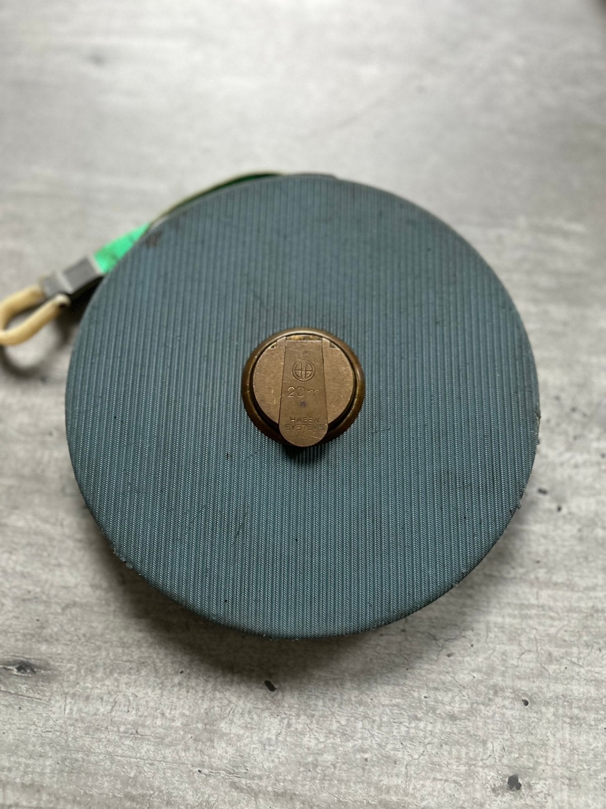Antieke centimeter op rol 20 meter, Antiek en Kunst, Ophalen of Verzenden