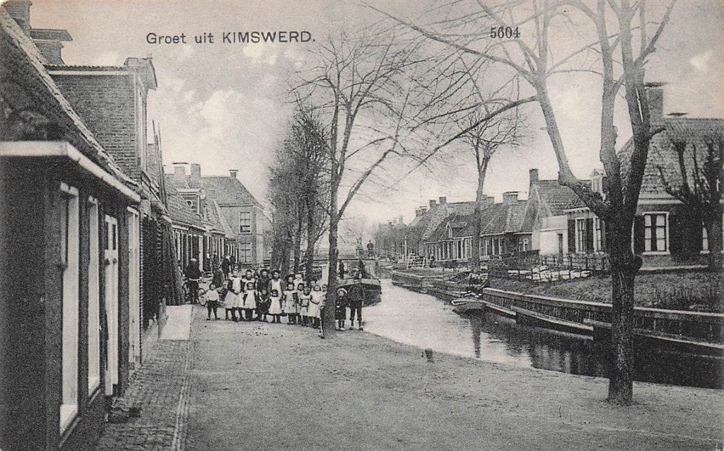 703-449-047 Groet uit Kimswerd, Verzenden, Voor 1920, Friesland