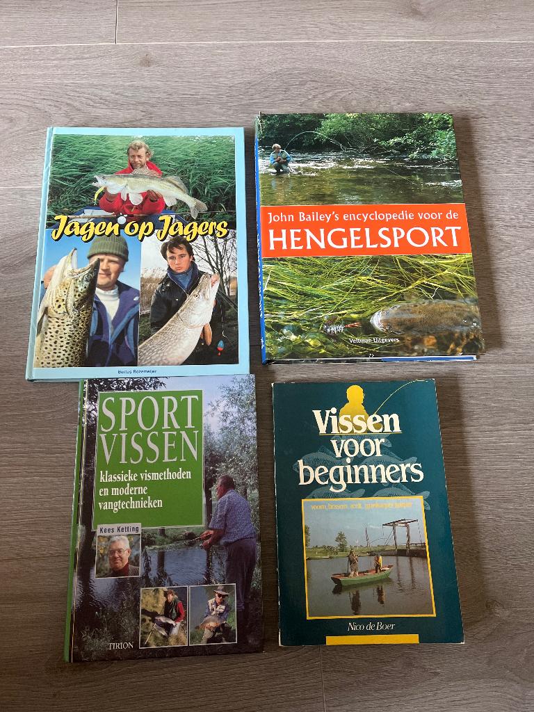 Boeken voor vissers hengelsport, Ophalen, Gelezen, Watersport en Hengelsport