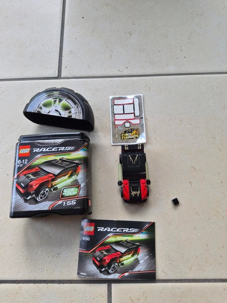 Lego Racers 8150 Glow in the dark, Ophalen, Gebruikt, Lego, Racers
