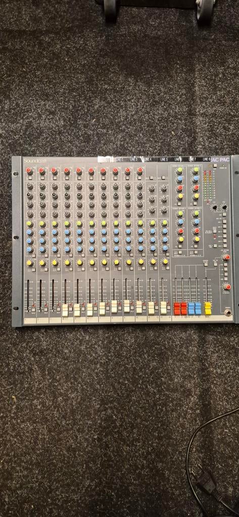 Soundcraft Rac Pac 14/2 Mengpaneel - Werkt 100%, Muziek en Instrumenten, Mengpanelen, Ophalen of Verzenden, Gebruikt