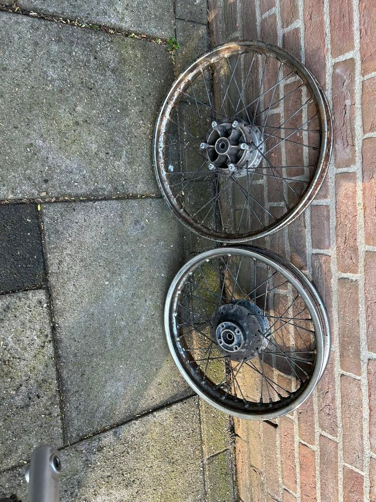 Set spaakvelgen tomos revival, Fietsen en Brommers, Ophalen, Zo goed als nieuw