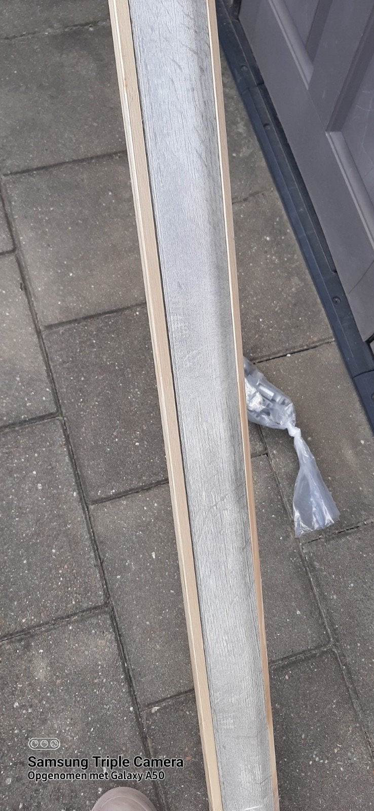 Overzetplint 12x240 cm met bijbehorende hoeken, Ophalen, Overige typen, Nieuw, 10 tot 30 cm