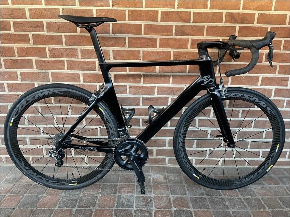Racefiets Canyon Aeroad CF SLX maat L (incl. extra’s), Fietsen en Brommers, Fietsen | Racefietsen, Gebruikt, Carbon, Overige maten