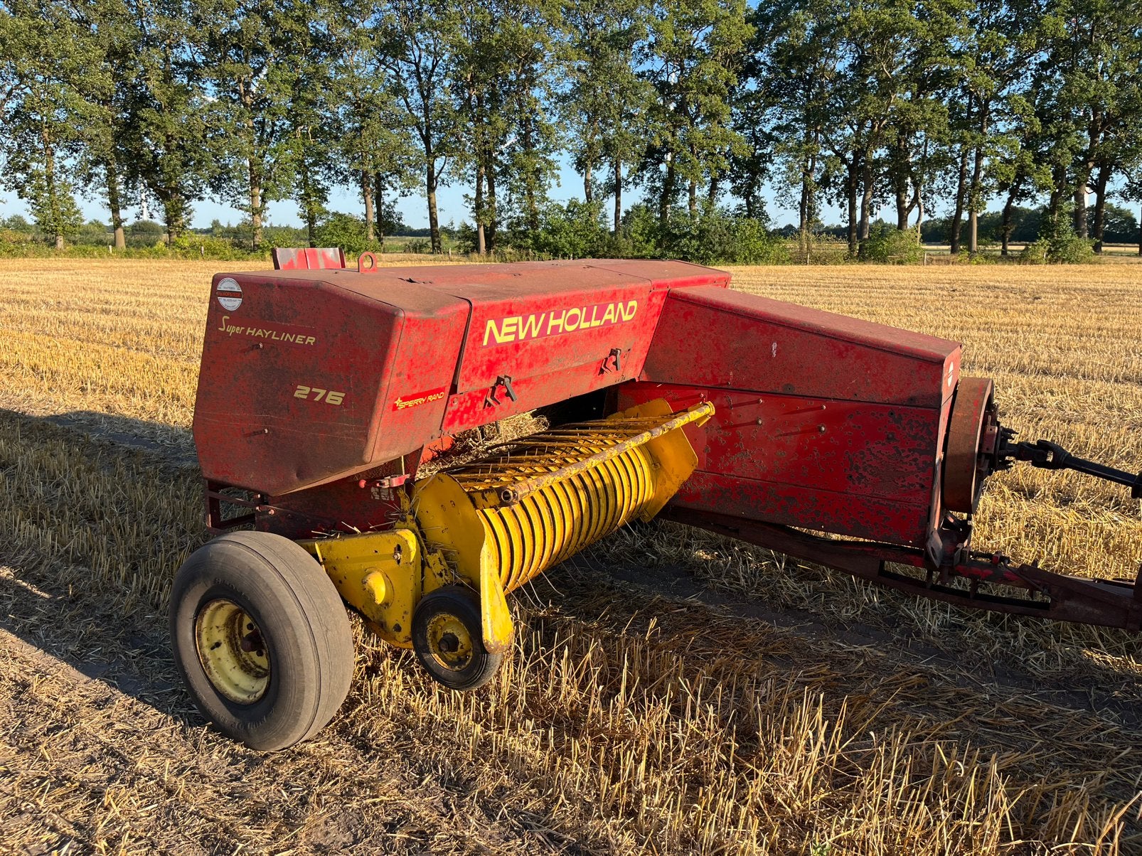 New Holland super Hayliner 276 balenpers hooi en stro, Ophalen, Oogstmachine