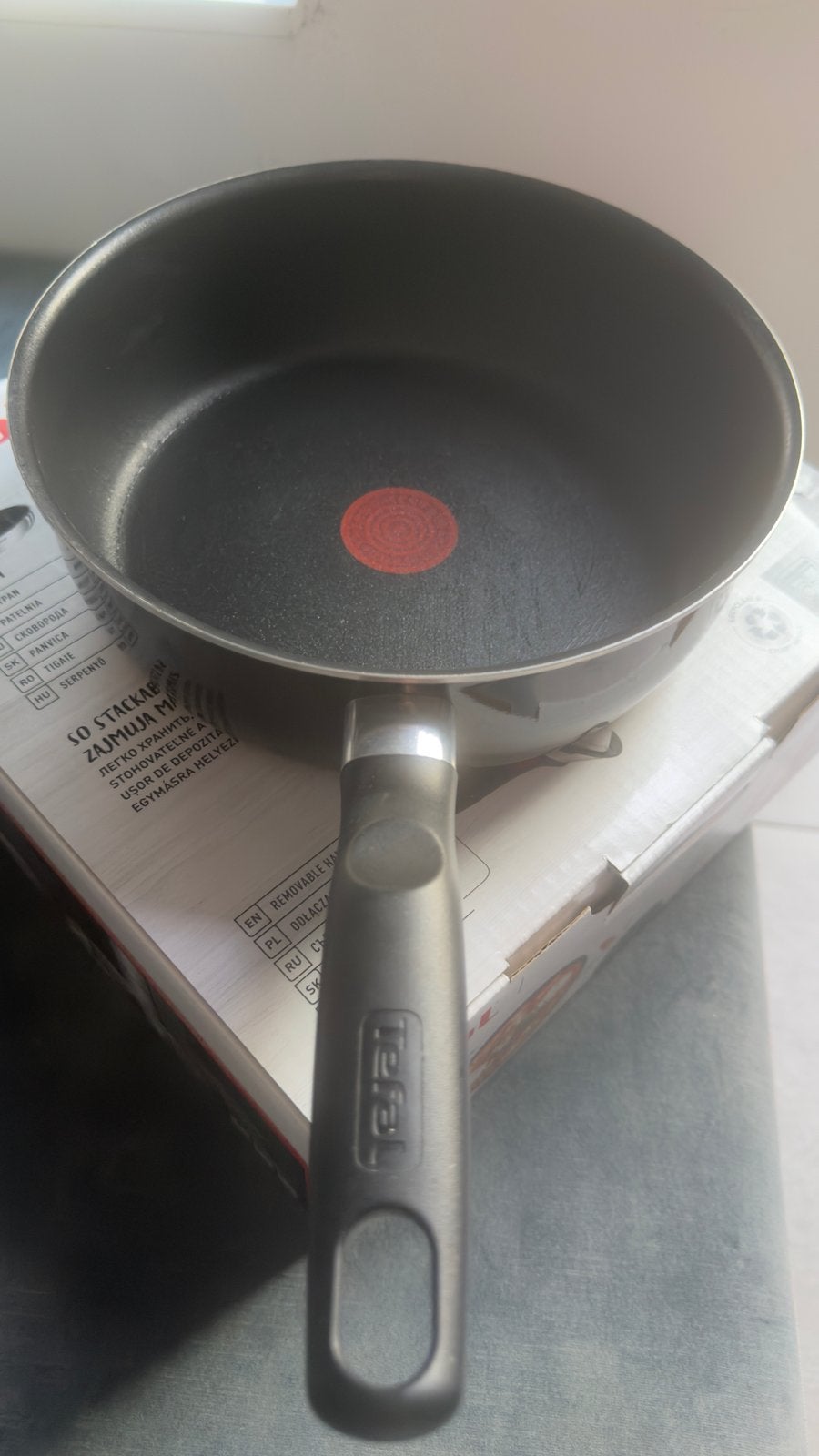 Nieuwe Tefal hapjespan 25 cm, Tefal, Antiaanbaklaag, Nieuw, Ophalen of Verzenden