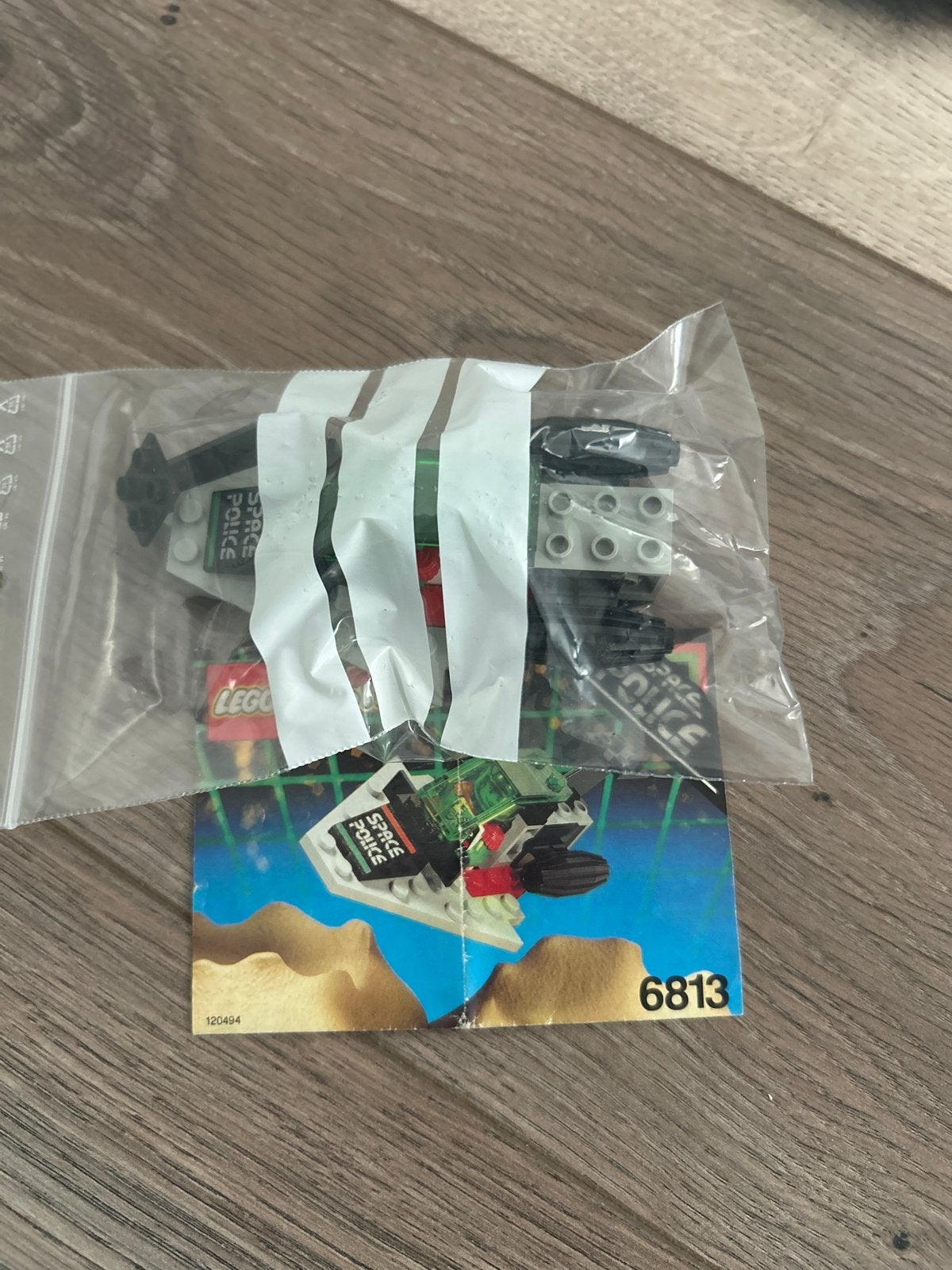 Lego Space Police 6813 - Ruimtevoertuig met instructies, Kinderen en Baby's, Gebruikt, Lego, Ophalen of Verzenden, Space