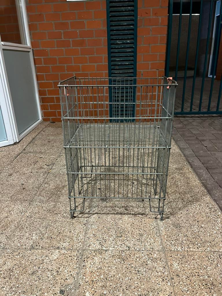 Aanbiedingsmand metalenmand draadmand, Ophalen of Verzenden, Gebruikt