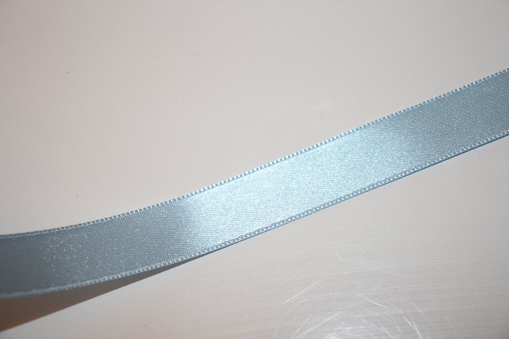 Satijn lint - Licht blauw col.259 - 15mm #3530, Ophalen of Verzenden, Nieuw, Lint, Band of Elastiek