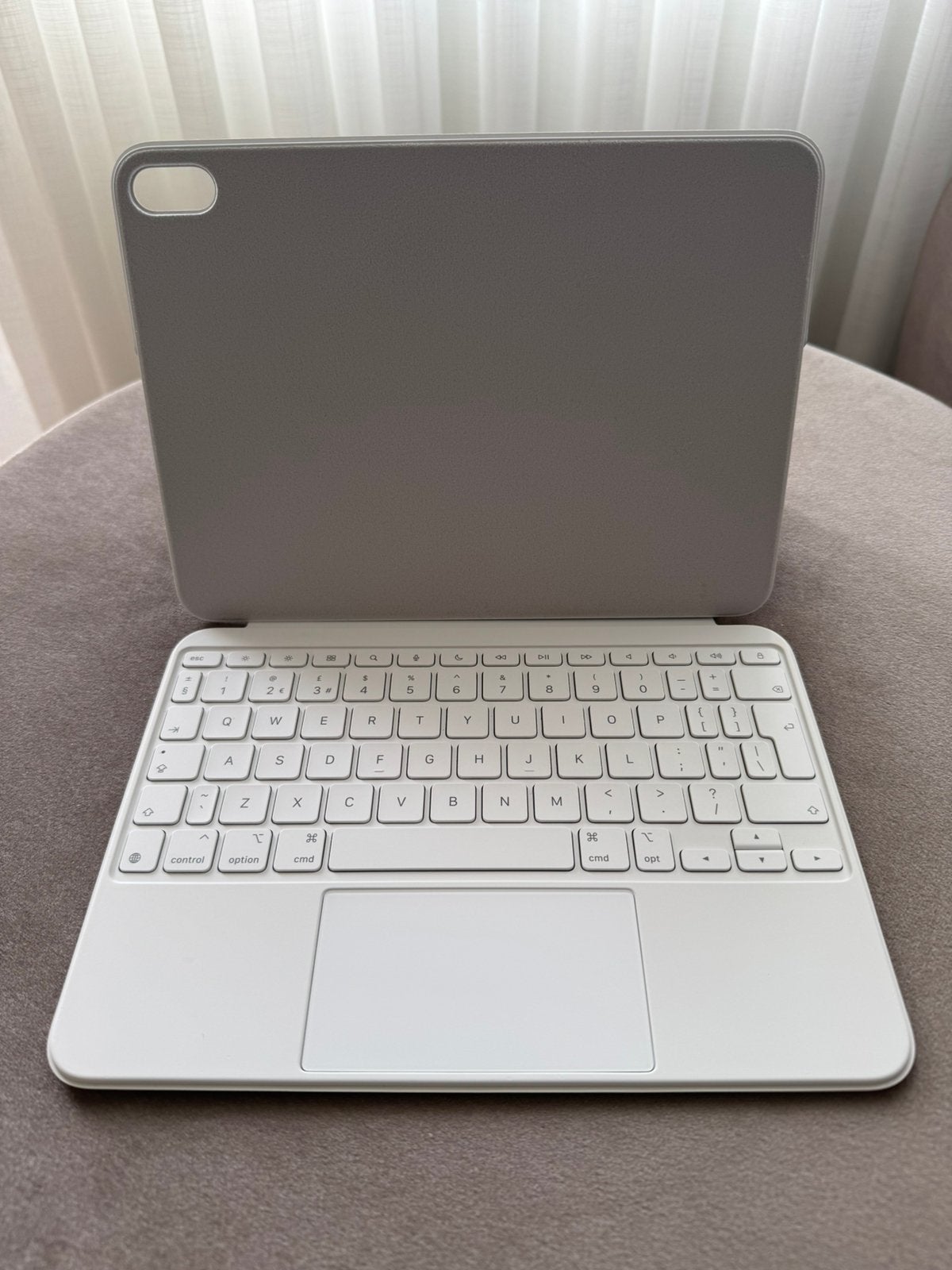 Apple Magic Keyboard Folio voor iPad 10e gen - Wit / ZGAN!, 10 inch, Bescherming voor- en achterkant, Ophalen of Verzenden, 10,9
