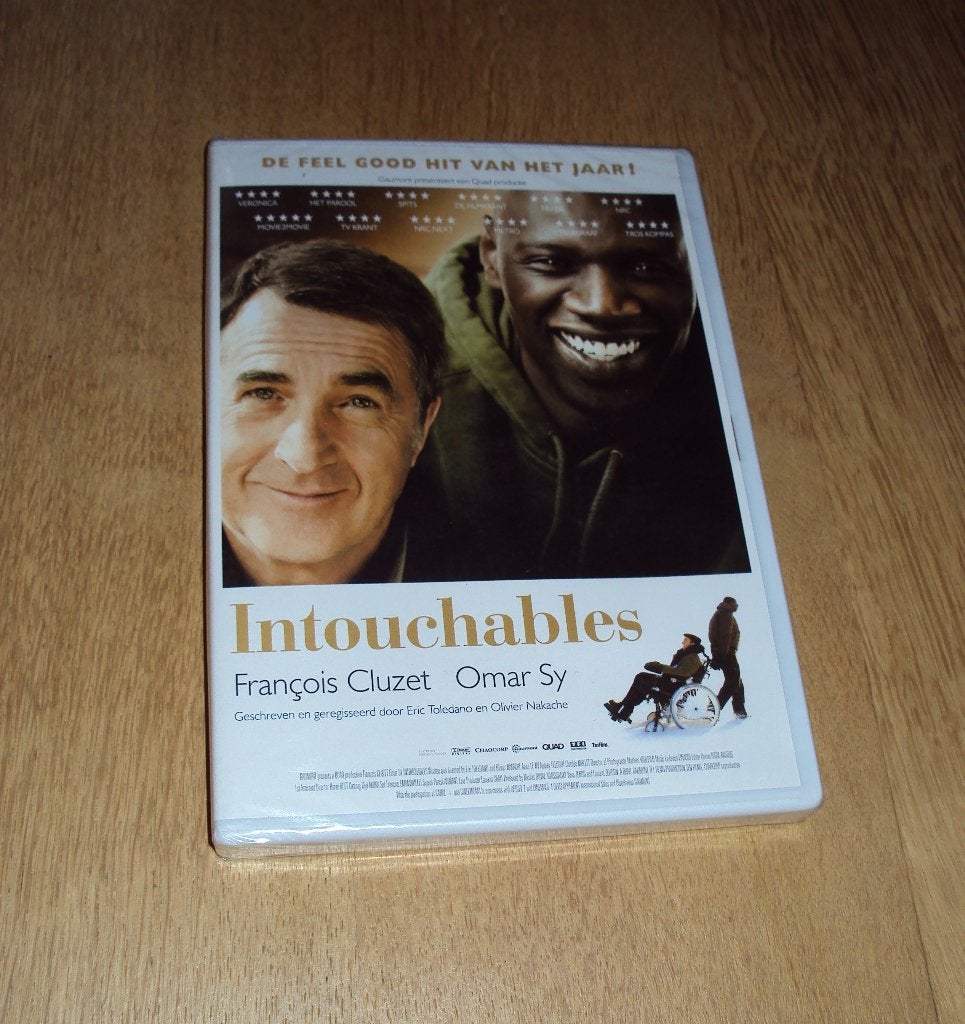 DVD Intouchables (nieuw), Cd's en Dvd's, Vanaf 12 jaar, Ophalen of Verzenden, Nieuw in verpakking, Drama
