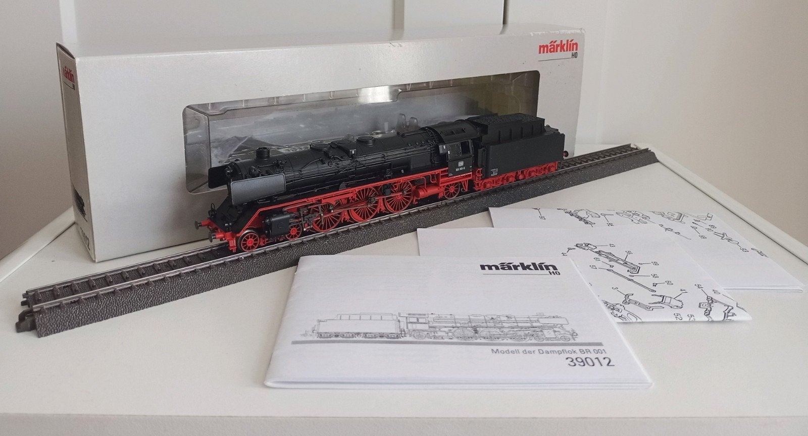 Märklin 39012 BR 01 stoomloc met fullsound & rookgenerator, Wisselstroom, Gebruikt, Locomotief, Ophalen of Verzenden