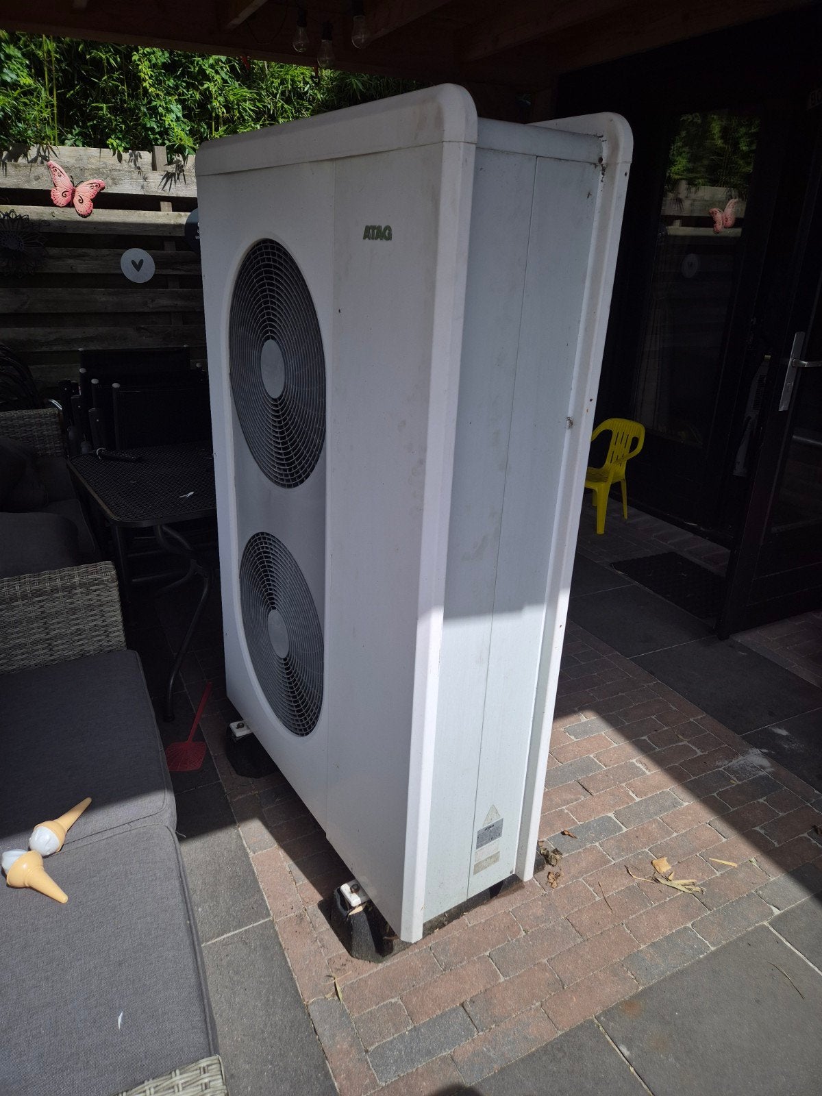 ATAG ENERGION ODM 11 T  warmtepomp DEFECT, Witgoed en Apparatuur, Airco's, Ophalen, 3 snelheden of meer, Wandairco, Gebruikt