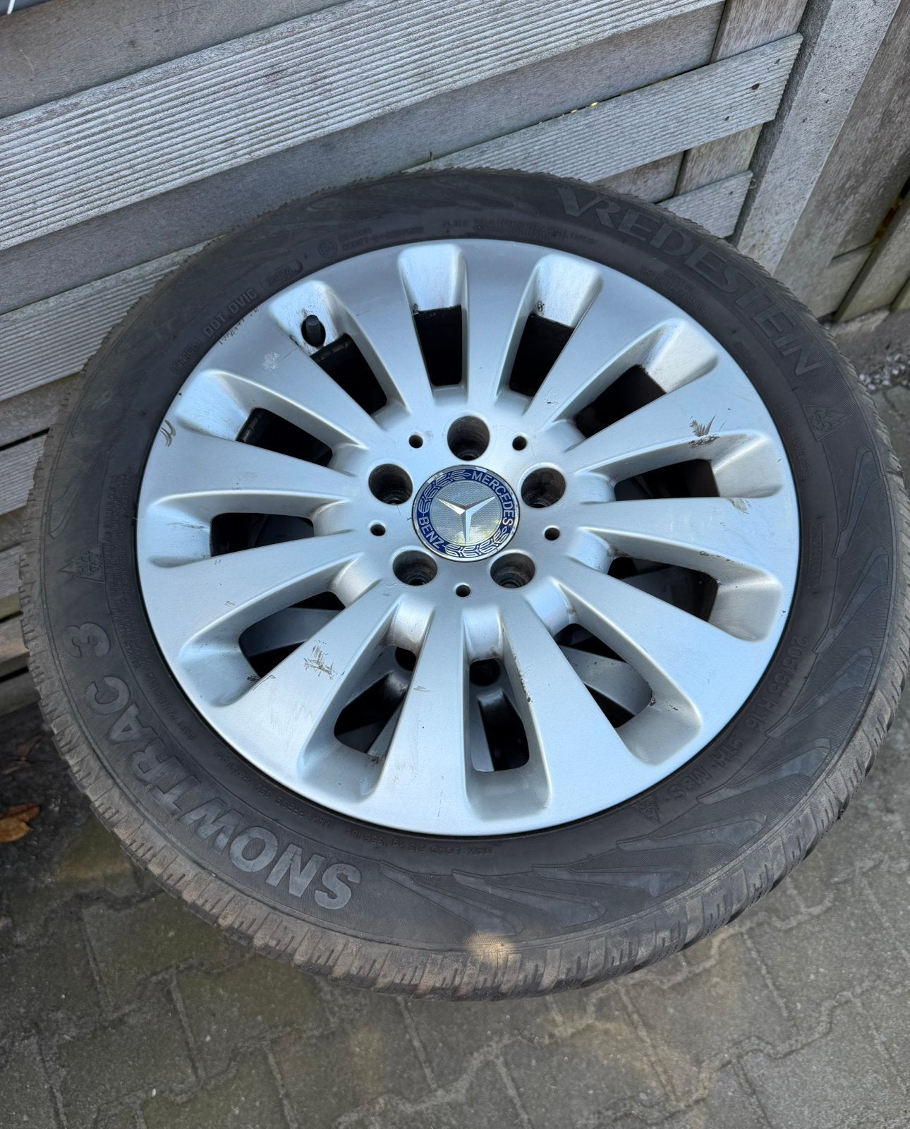 Mercedes-Benz 16 inch winterwielenset – Vredestein Snowtrac, Ophalen, Zo goed als nieuw