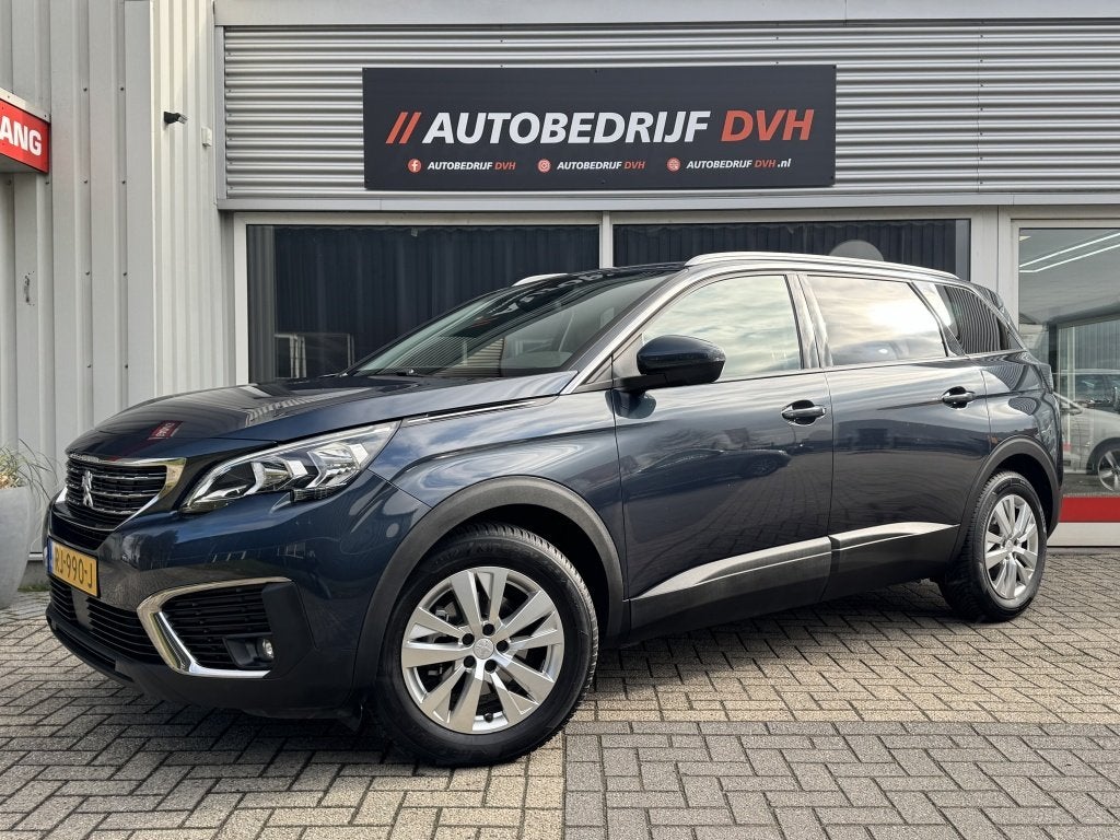 Peugeot 5008 1.2 Executive | 7Pers. | Afn. Trekhaak | Camera, Auto's, Voorwielaandrijving, Stof, Gebruikt, Euro 6