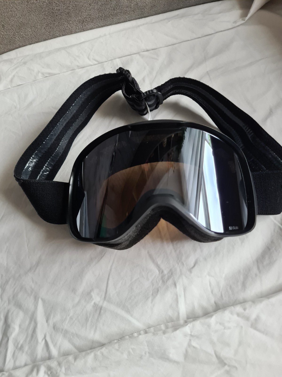 Zo goed als nieuwe Wedze skibril - Zwart, Sport en Fitness, Skiën en Langlaufen, Overige merken, Overige typen, Ophalen of Verzenden