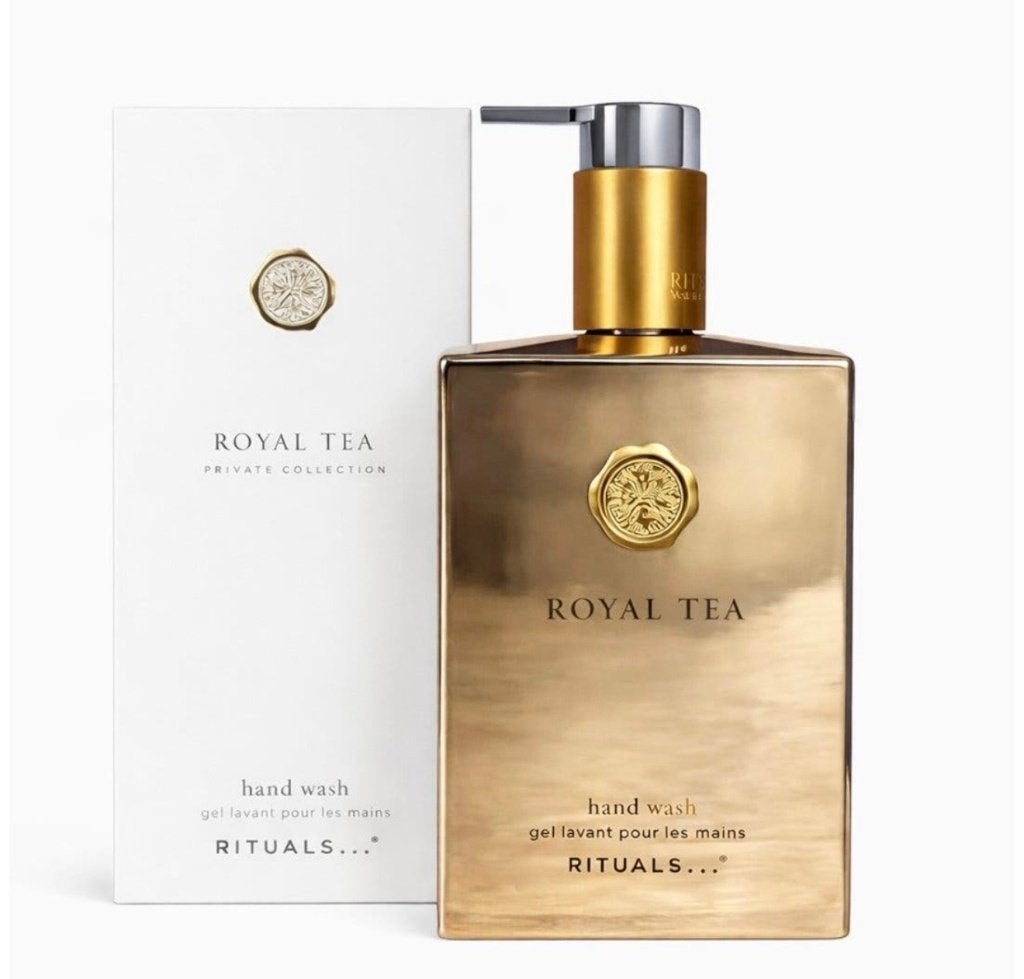Nieuw Rituals Royal tea hand wash handzeep zeep glas, Ophalen of Verzenden, Nieuw, Bad & Douche