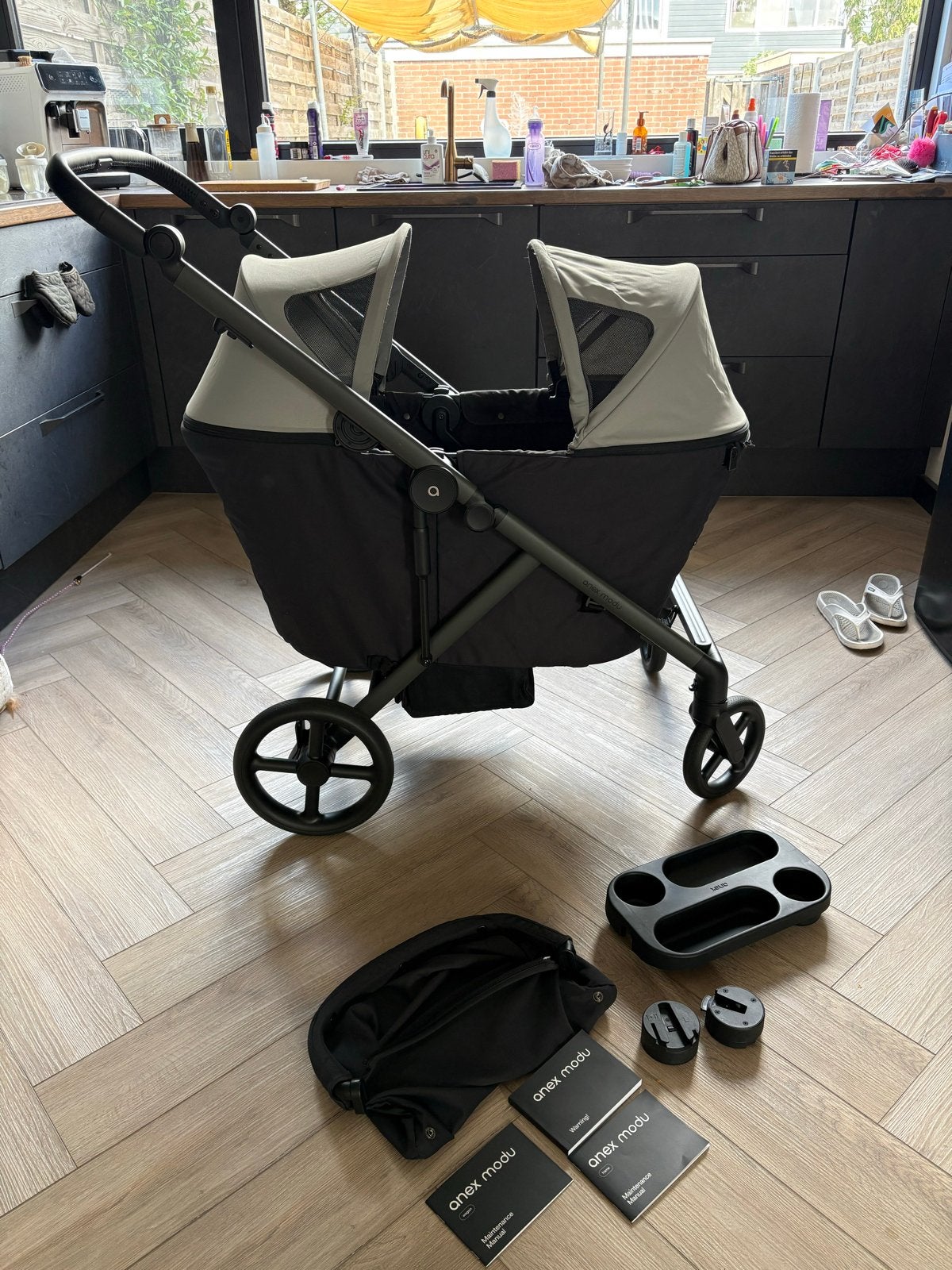 Zgan Anex Modu kinderwagen bolderkar strollerwagen, Duowagen, Zo goed als nieuw, Combiwagen, Ophalen