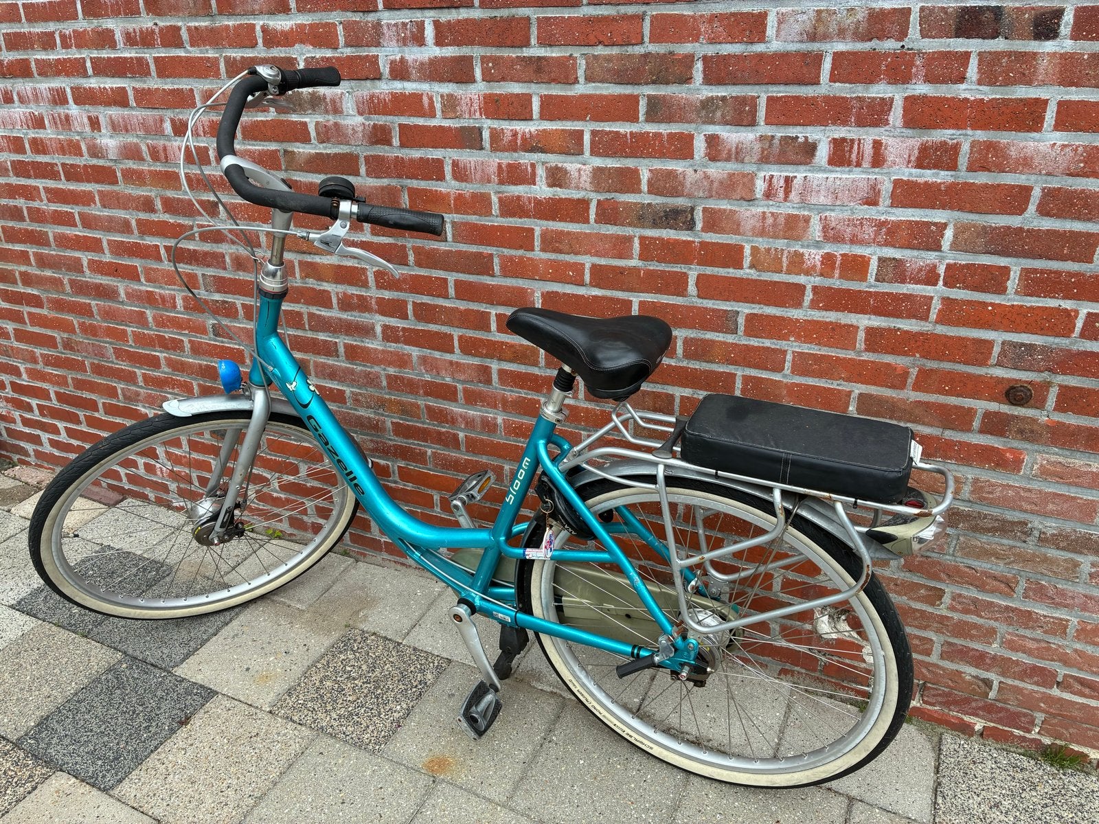 Gazelle moederfiets - Opknapper, kan nog een ronde mee, Ophalen, Dubbele standaard, 0 zitjes, Gazelle