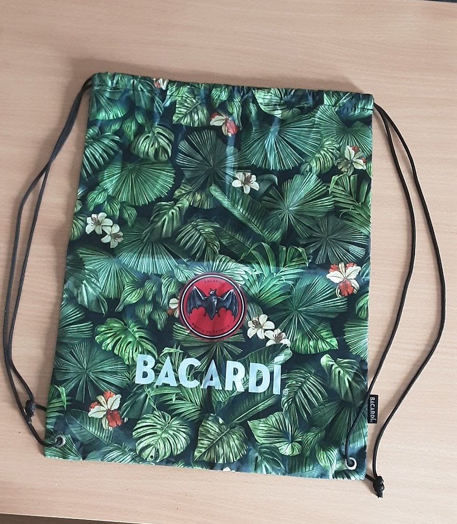 BACARDI rugtas, rugzak, Ophalen of Verzenden, Zo goed als nieuw, Gebruiksvoorwerp