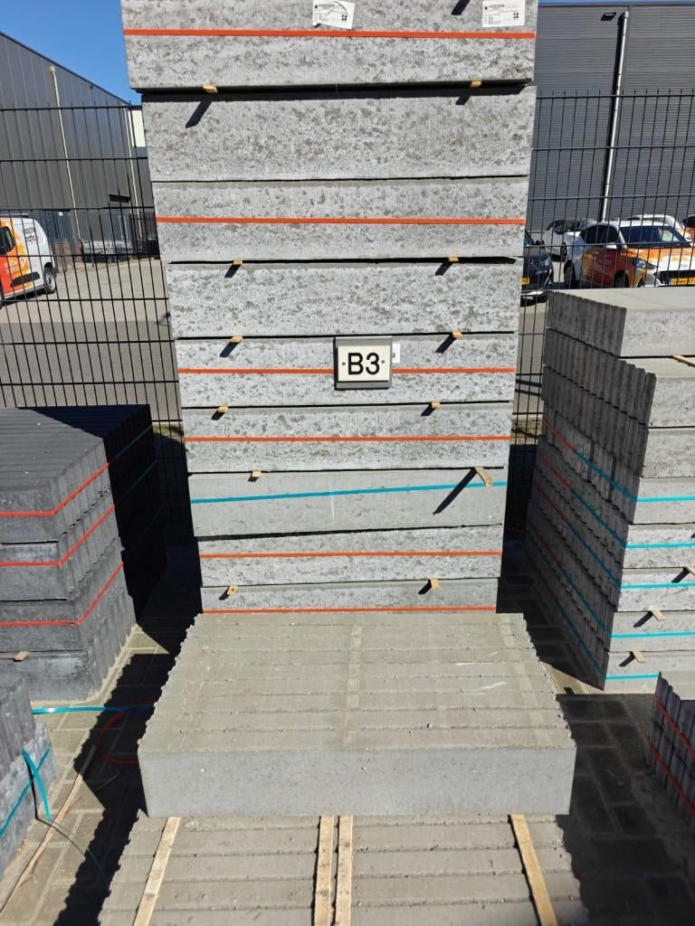 Opsluitbanden grijs/antraciet nieuw, Ophalen, Overige typen, Nieuw, 10 m² of meer