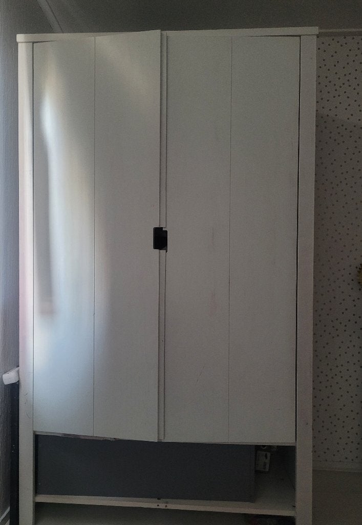Gratis mat witte kast direct ophalen, Ophalen, Gebruikt, 25 tot 50 cm, Minder dan 100 cm