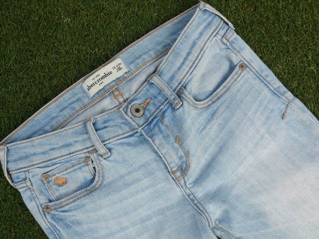 Abercrombie Slim meisjes spijkerbroek maat 164 NU 9,50 !!, Broek, Abercrombie & Fitch, Ophalen of Verzenden, Zo goed als nieuw