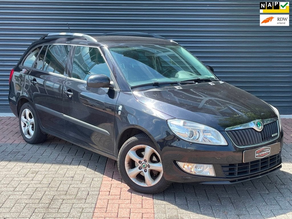 Skoda Fabia Combi 1.2 TDI Greenline Businessline Navi | Crui, Euro 5, Stof, Zwart, 1199 cc