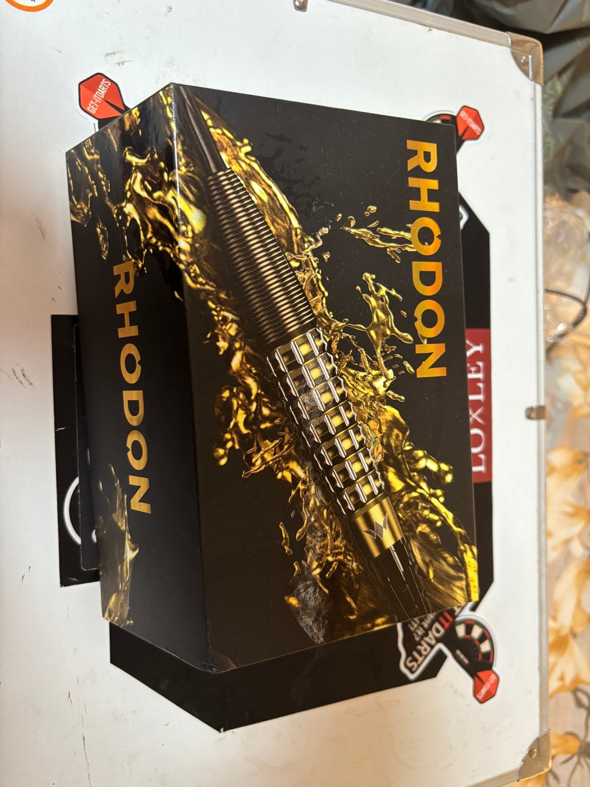 Mission Rhodon Darts - Zo goed als nieuw met extras, Ophalen of Verzenden, Zo goed als nieuw, Pijlen