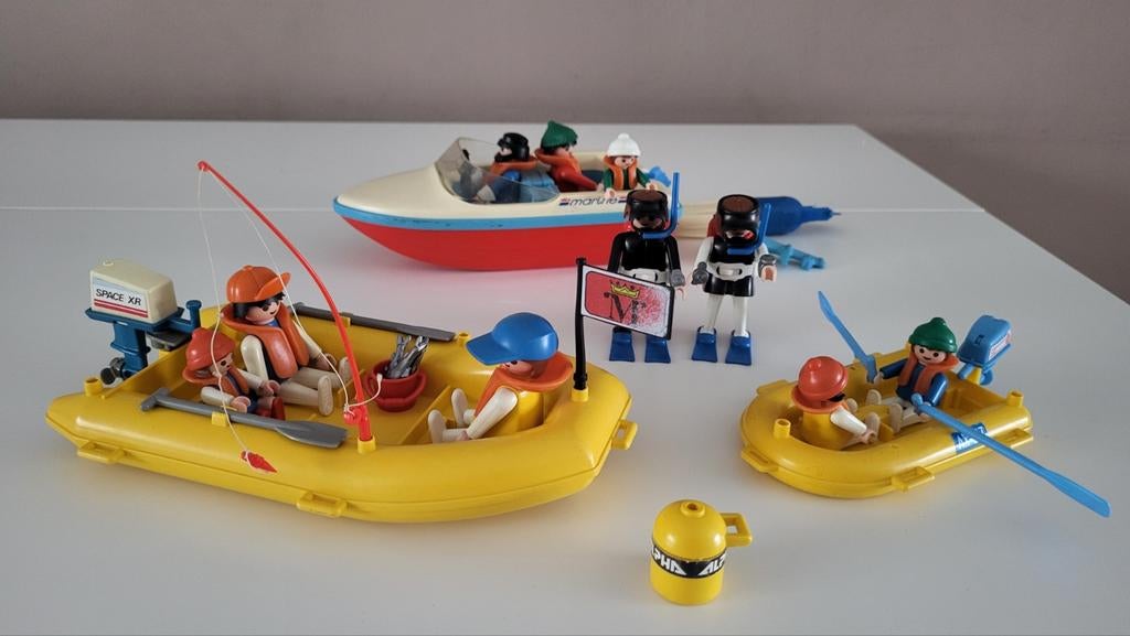 Playmobil bootjes, Ophalen, Gebruikt