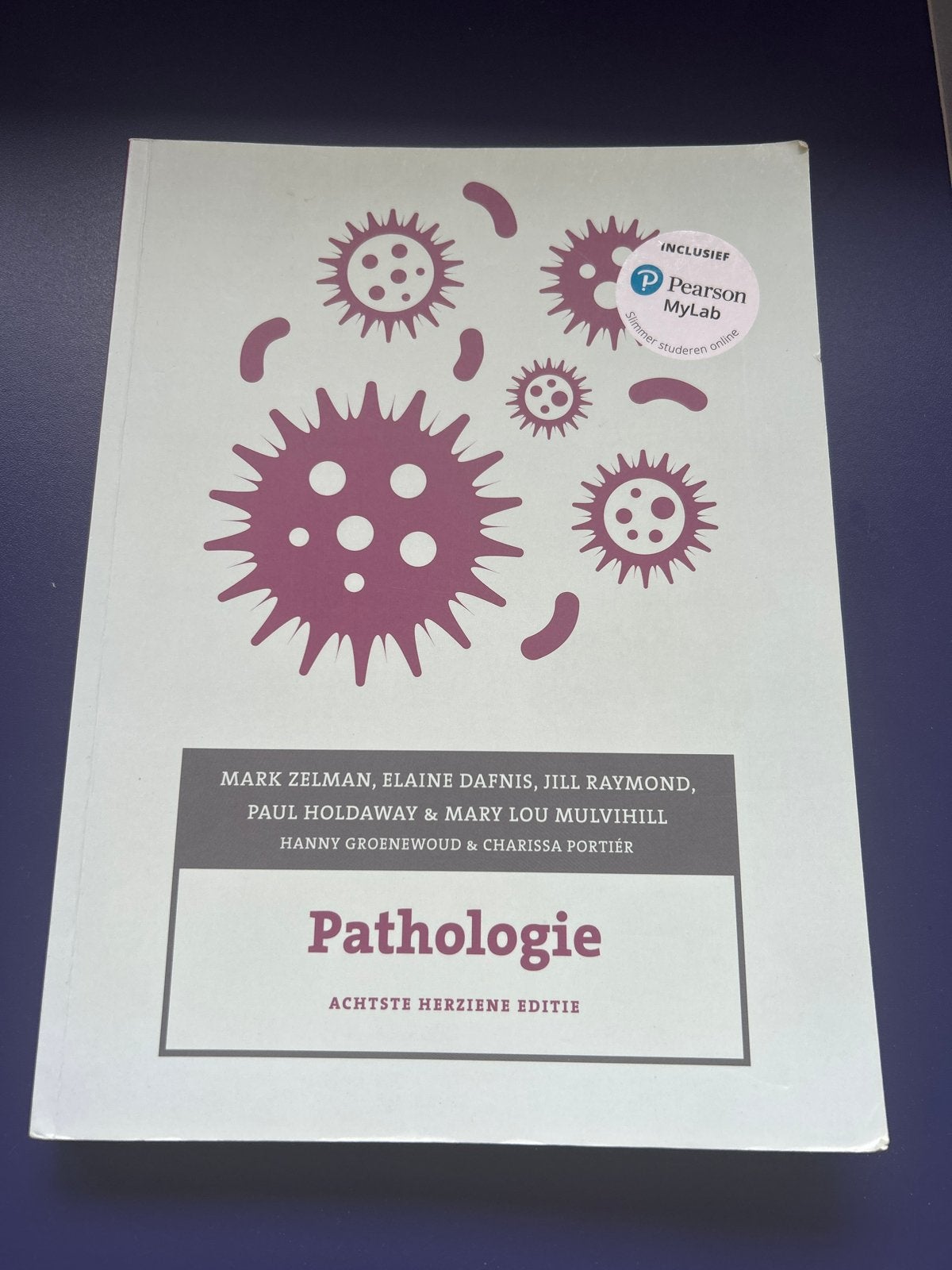 Pathologie - Achtste herziene editie (incl. MyLab), Boeken, Studieboeken en Cursussen, Zo goed als nieuw, HBO, Beta, Ophalen of Verzenden