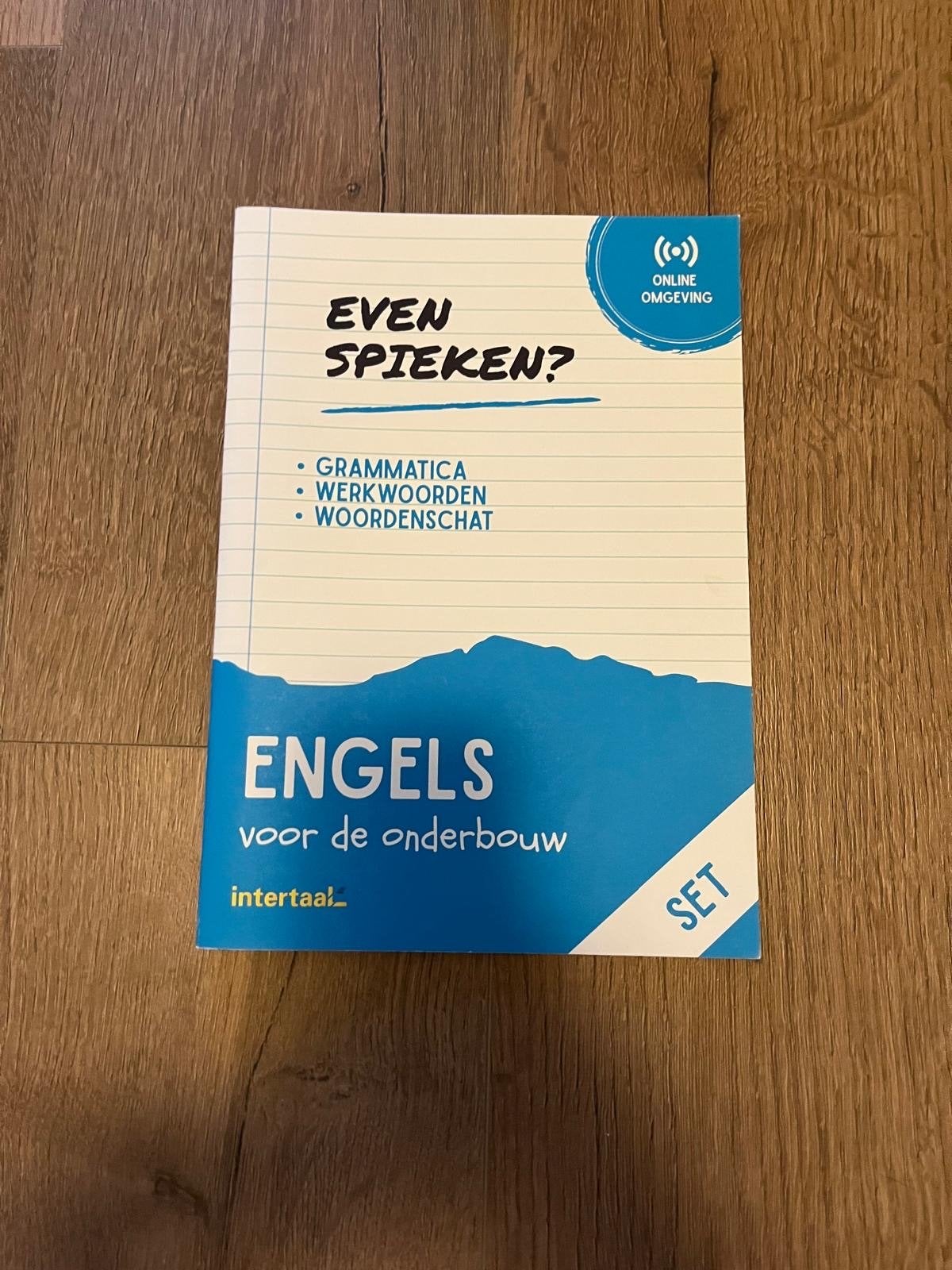 Even Spieken? Engels voor de onderbouw (Intertaal), Ophalen, Zo goed als nieuw, Non-fictie