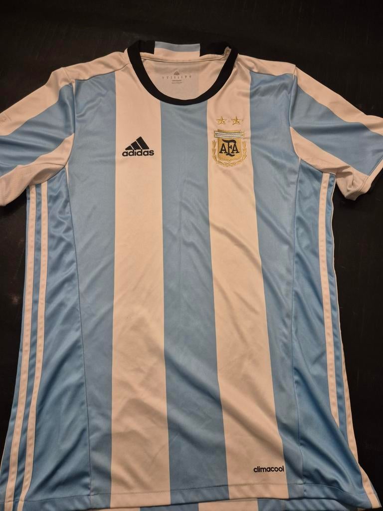 Adidas Argentinië Thuisshirt - Maat L, Maat L, Ophalen of Verzenden, Zo goed als nieuw, Shirt