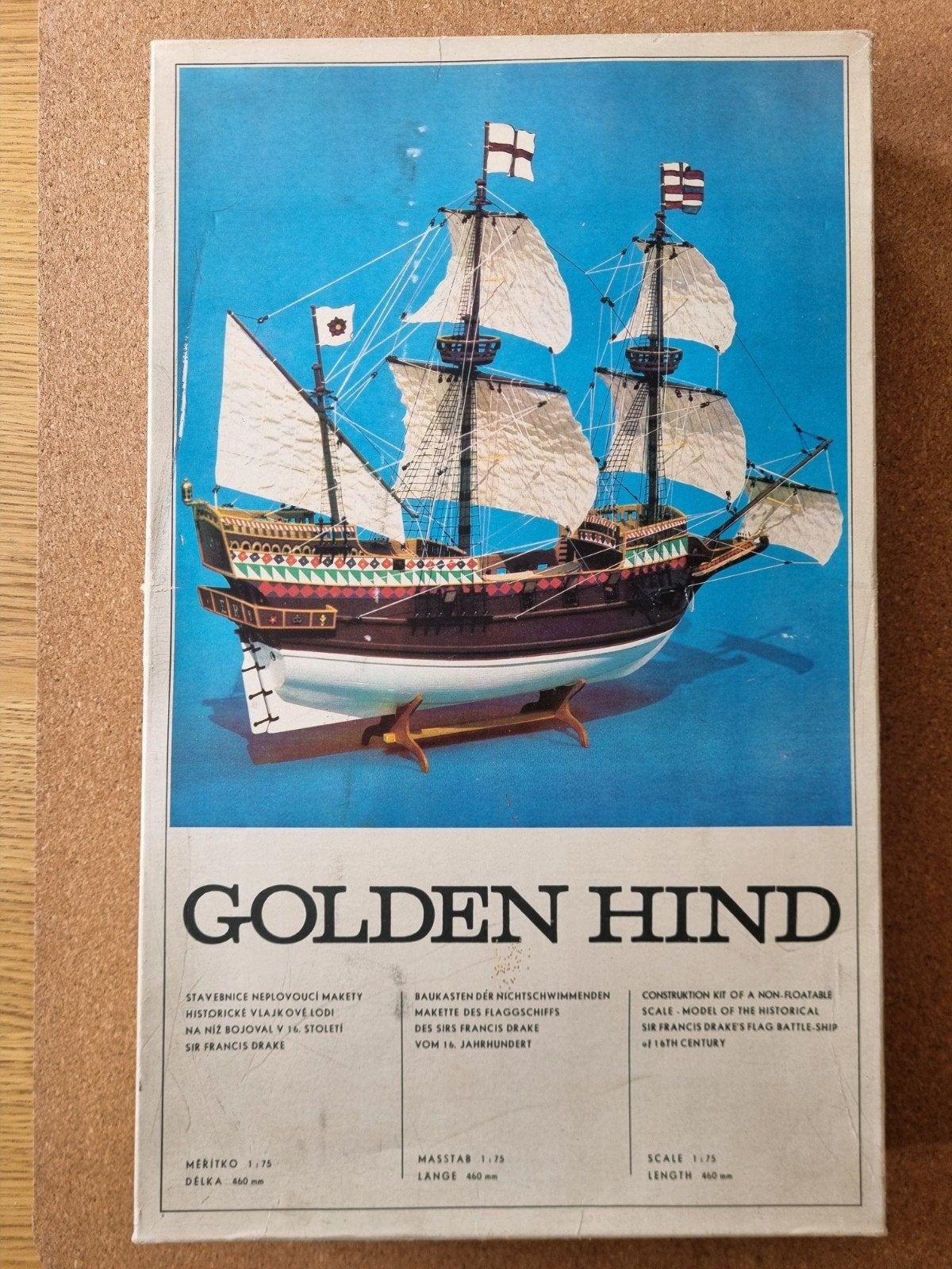 IGRA Golden Hind 1:75 - zie omschrijving, Overige merken, Gebruikt, Igra, Ophalen of Verzenden