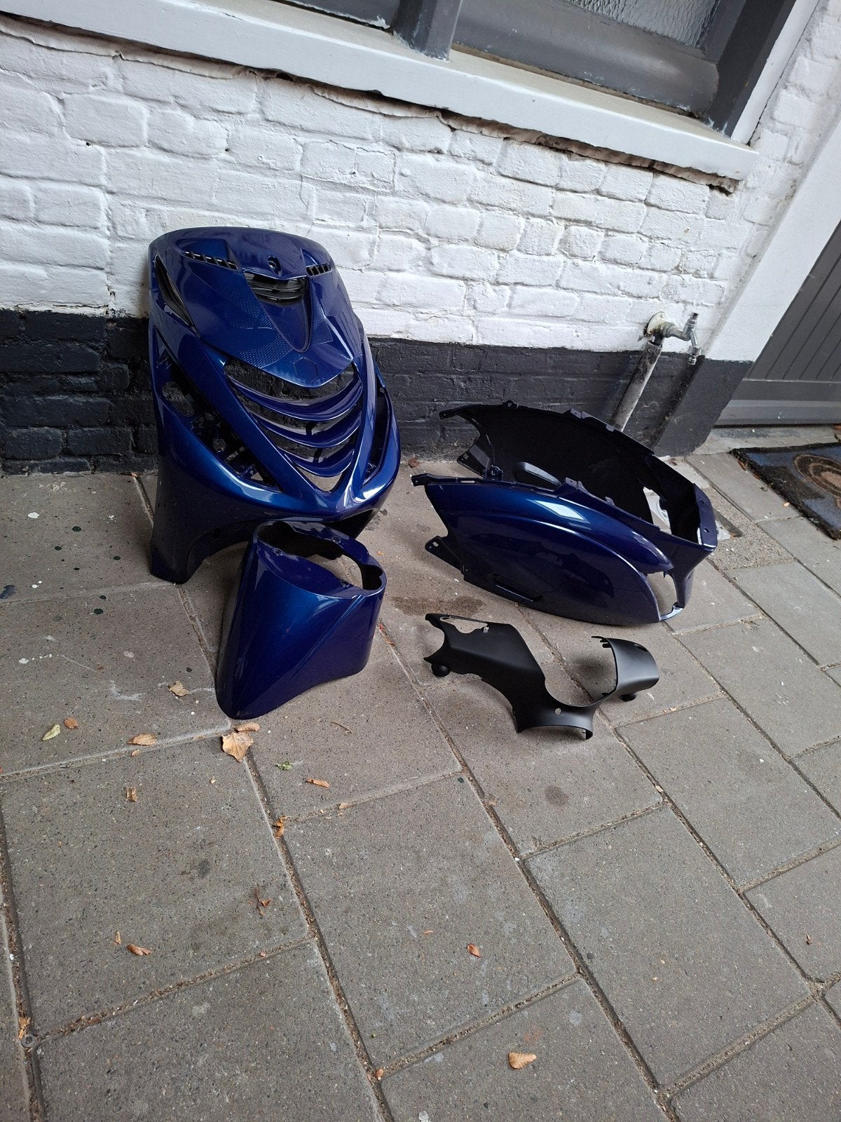 Zip kappenset+grill, Fietsen en Brommers, Scooters | Piaggio, Ophalen of Verzenden, Zo goed als nieuw, Benzine, Zip