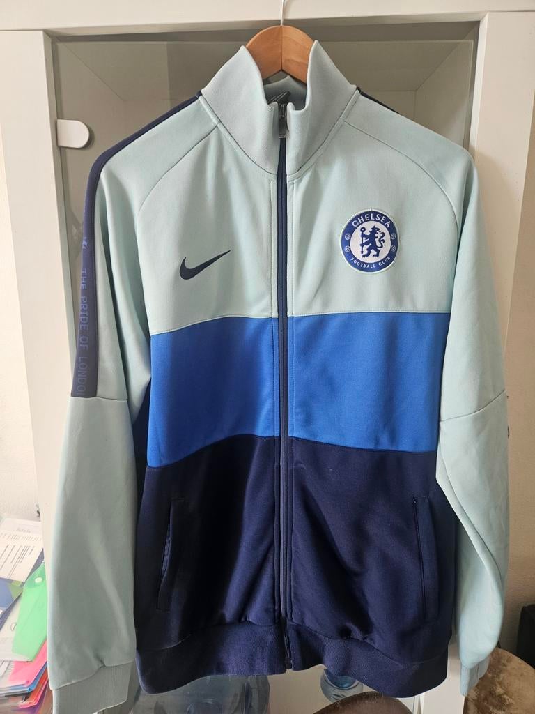Nike Chelsea FC Trainingsjack - Maat XL, Blauw, Nike, Maat 56/58 (XL), Ophalen of Verzenden