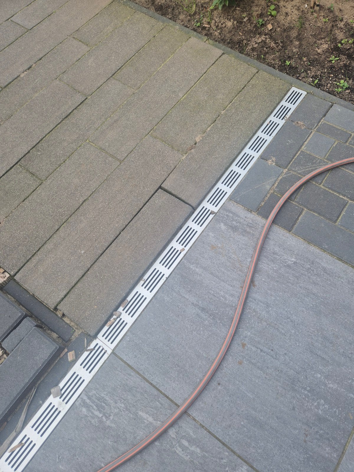 Nieuwe afwateringsgoot drain voor tuin of terras, Ophalen of Verzenden, Nieuw