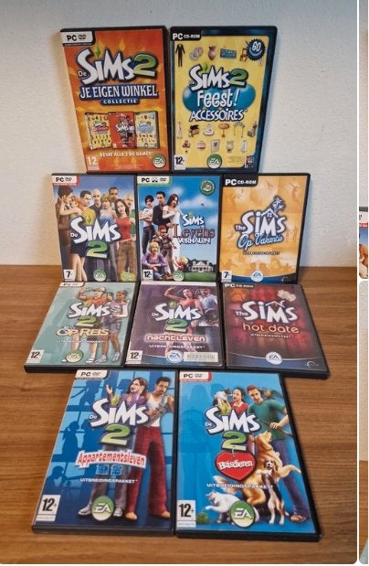 Sims 2 Collectie PC 10 spellen incl. uitbreidingen, Avontuur, Alle leeftijden, Overige typen, Ophalen of Verzenden